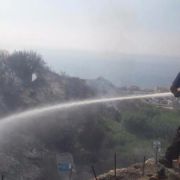 حريق حرج في نهر إبراهيم