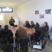دورة تدريبية في الإطفاء والاخلاء والإسعاف لموظفي إحدى المنظمات في حلبا