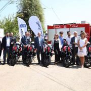 تسليم دفعة جديدة من دراجات Moto Ambulance إلى المديرية العامة للدفاع المدني ...هبة من مصرف عودة وبرن
