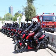 تسليم دفعة جديدة من دراجات Moto Ambulance إلى المديرية العامة للدفاع المدني ..
