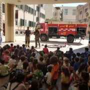 توعية أطفال حضانةEcole des Soeurs de la Charité - Besançon Beyrouth من خطر الحرائق