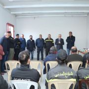 العميد خطّار جال على عدد من مراكز الدفاع المدني في زمن الأعياد