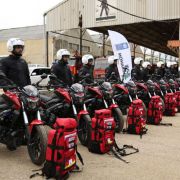 تسليم دفعة جديدة من دراجات Moto Ambulance الى المديرية العامة للدفاع المدني