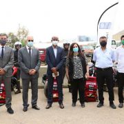 تسليم دفعة جديدة من دراجات Moto Ambulance الى المديرية العامة للدفاع المدني