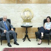 العميد خطار يستقبل نائب سفير قبرص