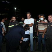 العميد خطار ازاح الستار عن نصب عنصر إطفاء في الدفاع المدني في مركز الجديدة الإقليمي