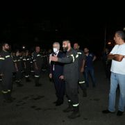 العميد خطار ازاح الستار عن نصب عنصر إطفاء في الدفاع المدني في مركز الجديدة الإقليمي