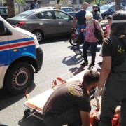جريحة جراء حادث صدم في طريق الجديدة