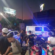 دراجة الإسعاف Moto Ambulance في برج حمود لانقاذ مواطن من دخل حجرة مصعد واسعافه