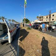 جريحة جراء حادث صدم في صور
