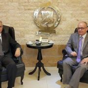 العميد خطَّار يستقبل سفير قبرص في زيارة وداعية