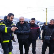 جولة المدير العام للدفاع المدني العميد ريمون خطار ، على مراكز الدفاع المدني في أعالي كسروان والمتن