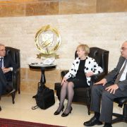 العميد خطّار استقبل مسؤولة من هيئة الطاقة الذرية والوفد المرافق