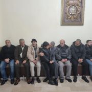 وزير الداخلية والبلديات القاضي بسام مولوي معزياً بالشهيدين عبدالله المهتدي وخليل أشقر