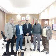 العميد فرح استقبل النائب بيار بو عاصي ووفدا من الضنية ولجنة تجار جبل لبنان
