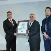 العميد نبيل فرح مدير عام الدفاع المدني بالتكليف.. مكرماً في جامعة سيدة اللويزة NDU