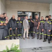 العميد فرح تفقد نقاط تمركز عناصر الدفاع المدني وأعطى توجيهاته بتقديم المساعدة الفورية للناخبين