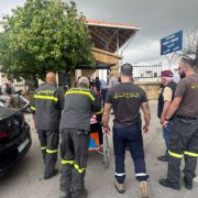 العميد فرح تفقد نقاط تمركز عناصر الدفاع المدني وأعطى توجيهاته بتقديم المساعدة الفورية للناخبين