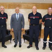 المدير العام للدفاع المدني يستقبل وفداً فرنسياً لتعزيز التعاون في إدارة الأزمات