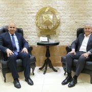 العميد الركن عماد خريش يستقبل النائب أسعد درغام