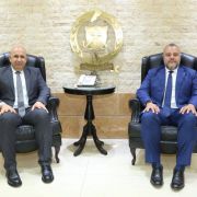 المدير العام للدفاع المدني يستقبل النائب أديب عبد المسيح
