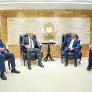 العميد الركن عماد خريش يستقبل وفداً بلدياً من شرق زحلة