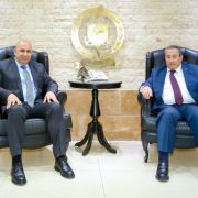 المدير العام للدفاع المدني يستقبل قنصل جمهورية موريتانيا