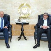 العميد الركن عماد خريش يستقبل بسّام طليس ووفدًا من كشافة الرسالة الإسلامية