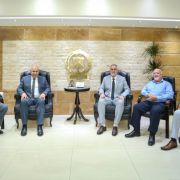 المدير العام للدفاع المدني يستقبل رئيس بلدية عين عطا ووفد من فعاليات البلدة
