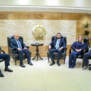 استقبال رئيس هيئة الطوارئ المدنية في لبنان