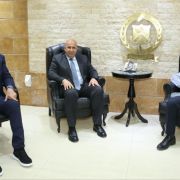 المدير العام للدفاع المدني يستقبل رئيس بلدية بشامون ونائبه