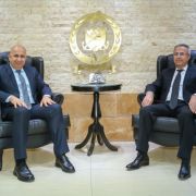 المدير العام للدفاع المدني يستقبل رئيس بلدية جديدة الفاكهة