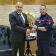 المدير العام للدفاع المدني يستقبل وفدًا من أجهزة الإطفاء والإنقاذ الفرنسية