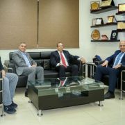 المدير العام للدفاع المدني يستقبل وفد شركة تاتش