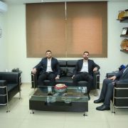 المدير العام يستقبل نجاريان وصاروفيم