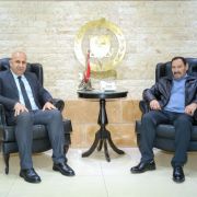 المدير العام للدفاع المدني يستقبل رئيس بلدية كفردان