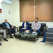 المدير العام للدفاع المدني يستقبل ممثلي اللجنة الدولية للصليب الأحمر