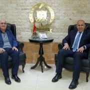 المدير العام للدفاع المدني يستقبل المدير العام في مجلس النواب والقنصل الإيطالي الفخري