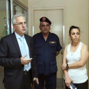 العميد خطار اطمأن على صحة المتطوع المصاب في مستشفى الجعيتاوي
